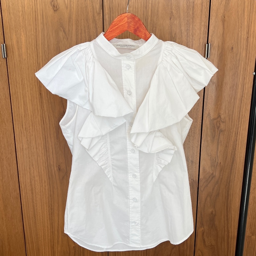 Ruffle top Philosophy